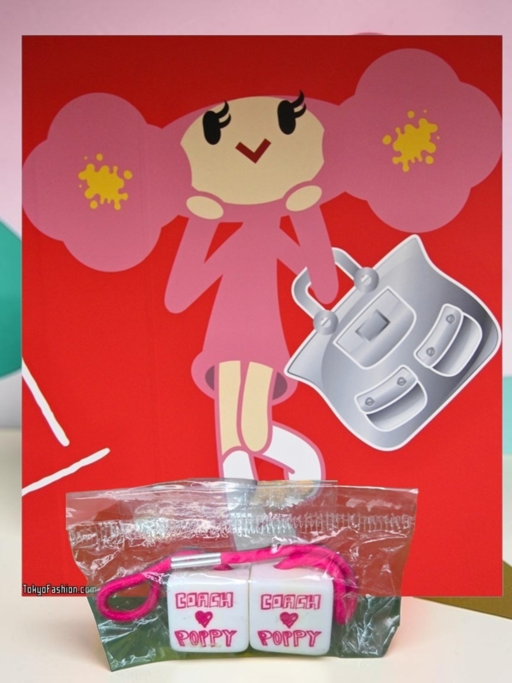 COACH  POPPY 2010 HAIR ACCESSORY SET NEW JAPAN LIMITED EDITION NOVELTY
